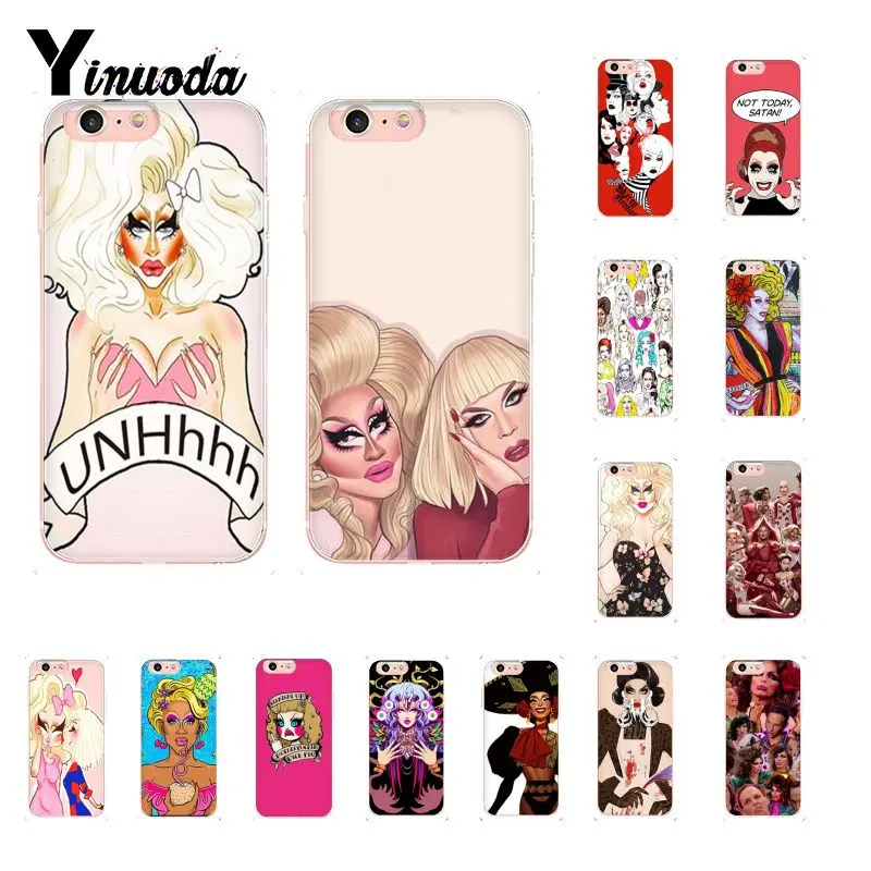

RuPaul's Drag Race TPU Soft Rubber Phone Cover for iphone 12 8 7 6 6S Plus X XS MAX 5 5S SE XR 10 Cover 12mini