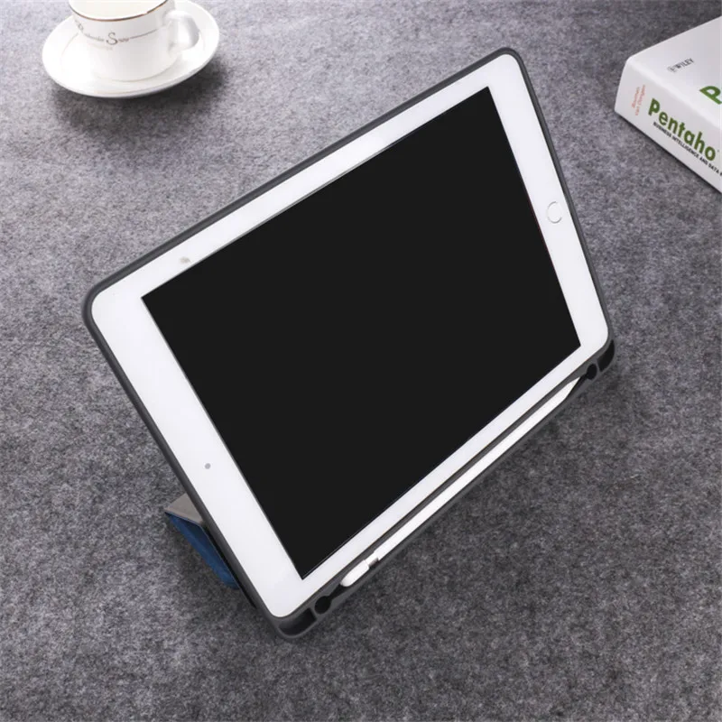 Чехол для планшета с ручкой и карманом iPad Air 5 тонкий чехол подставкой из