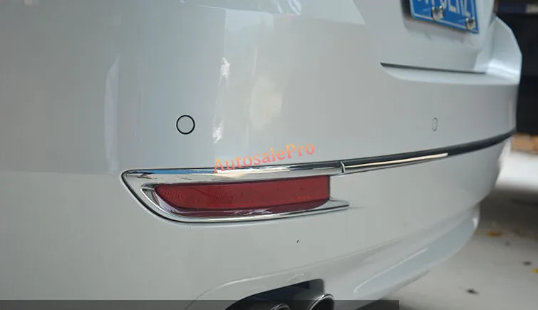 2014 2015 для BMW 5 серия f10 заднего бампера протектор Подоконник Накладка 3 шт.