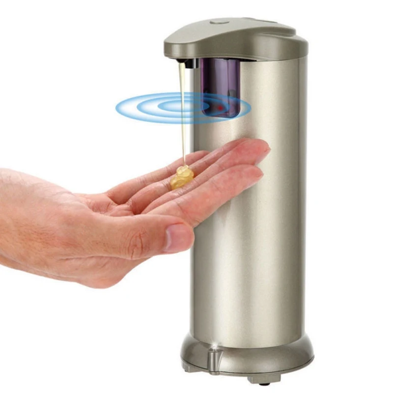 

Car 280ml Automatic Liquid Soap Dispenser Stainless Steel Sensor Soap Dispenser Car Cleaning Supplies