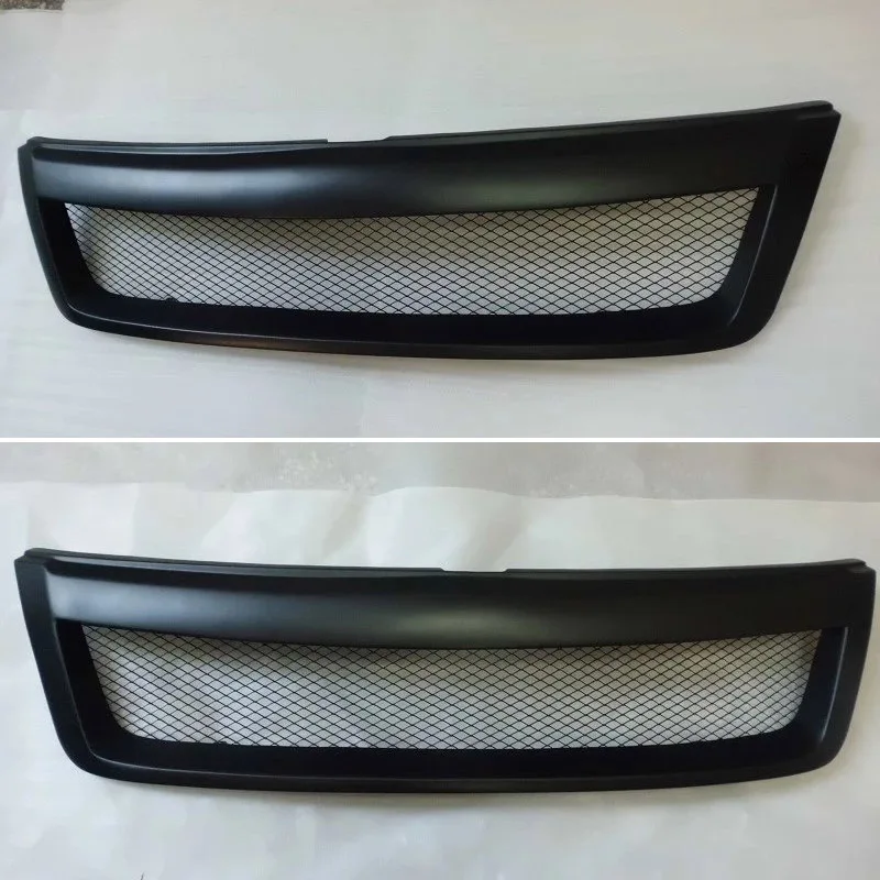 Подходит для гоночных грилей Subaru Forester, 2009, 10, 11, 12 лет, углеродное волокно, Refitt, передняя, Центральная, гоночная решетка, крышка, аксессуары - Цвет: Matte black style2