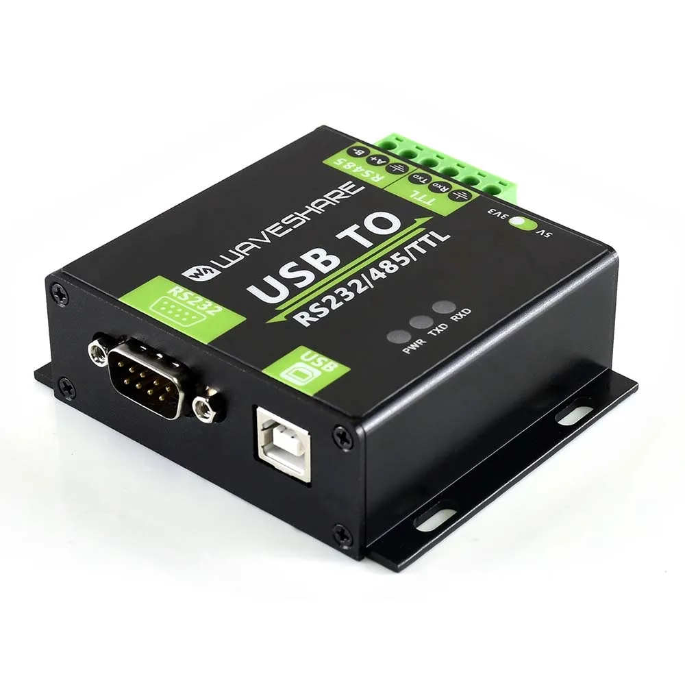 Конвертер интерфейса USB в RS232/485/TTL промышленная изоляция поддерживает