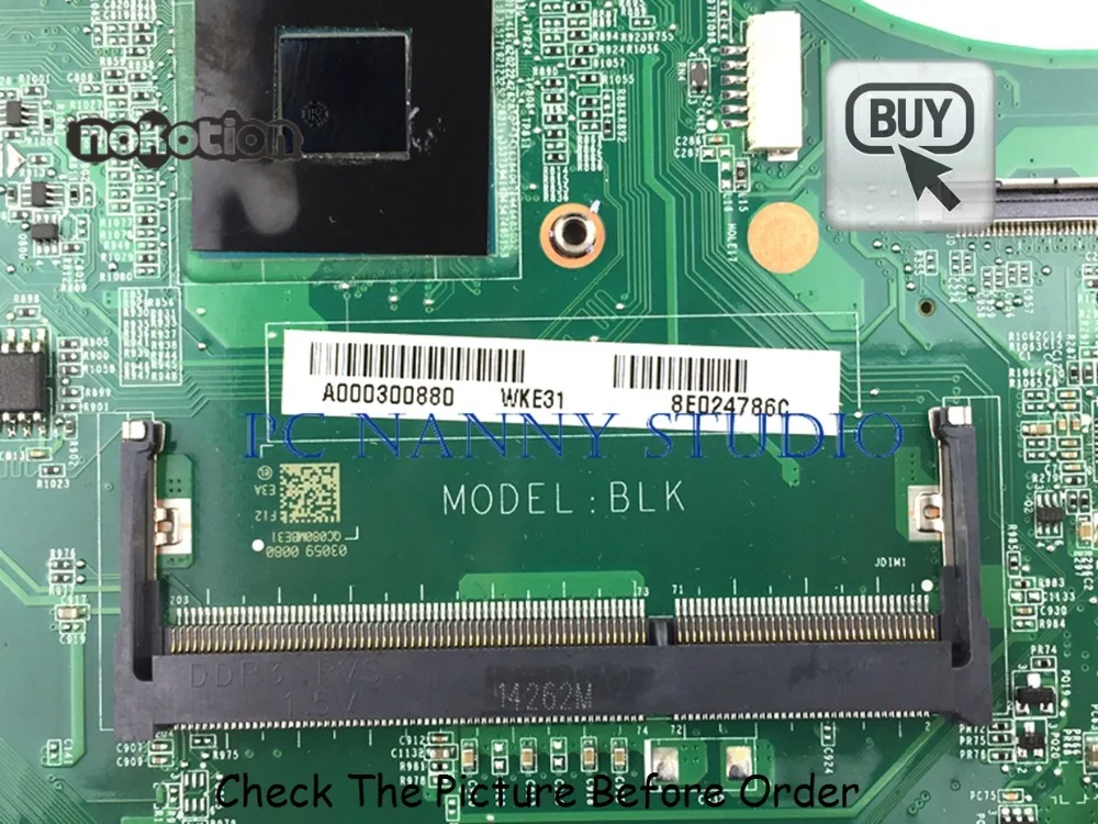 PANANNY A000300880 DA0BLKMB6E0 для Toshiba Satellite L50 L50T B L55 L55T материнская плата ноутбука N2830