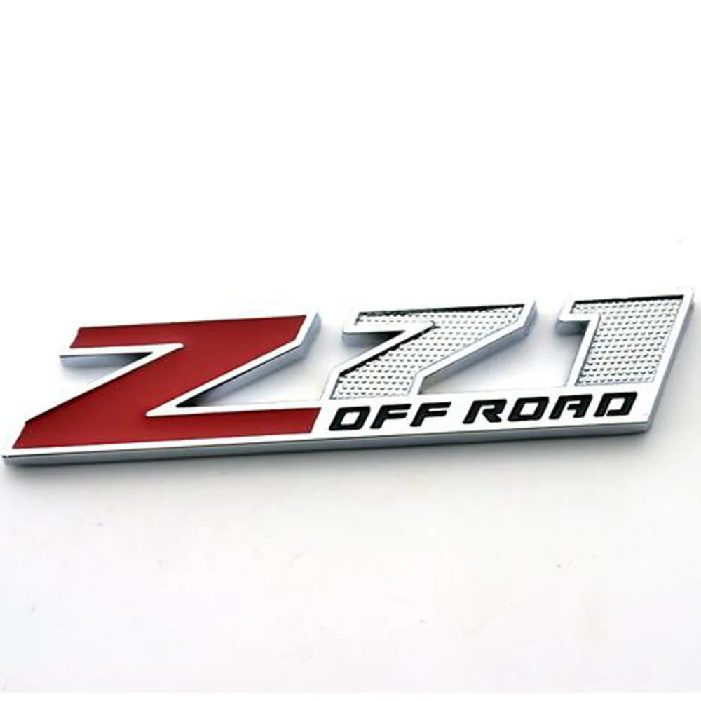 3D Metal Z71 OFF ROAD JDM Car Sticker Emblem Badge For Universal Cars Motorcycle Styling Decorative Accessories | Автомобили и