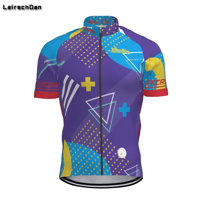 2019 LairschDan Велоспорт Для мужчин трикотажные изделия с коротким рукавом Ciclismo MTB