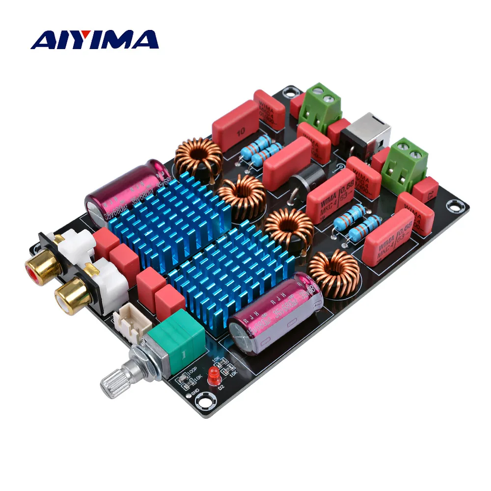 AIYIMA TPA3116 2 0 Усилитель мощности 100 Вт + стерео аудио усилитель звука DIY звуковая