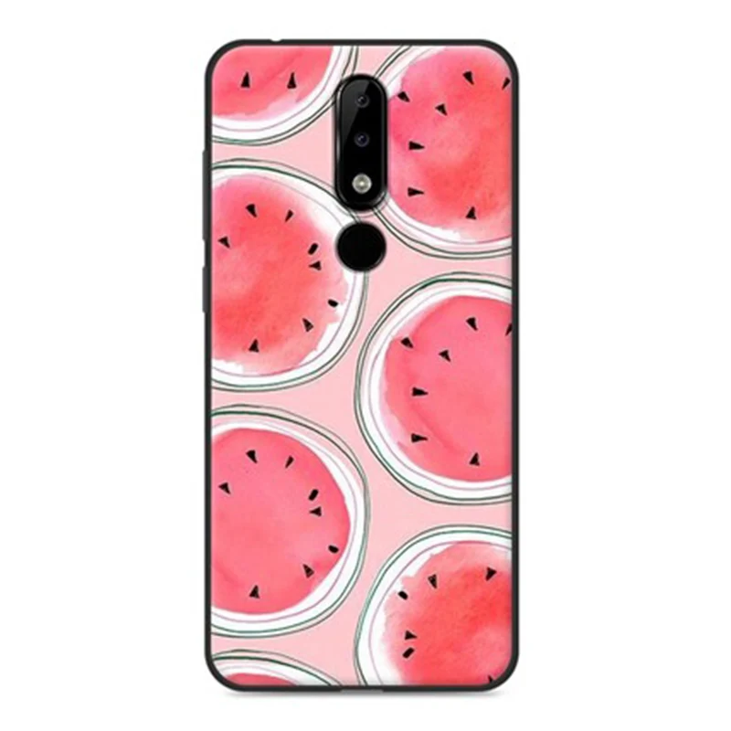 Чехол для Nokia 5 1 plus мультяшный мягкий чехол телефона Nokia5.1 защитный Nokia5.1plus чехлы |