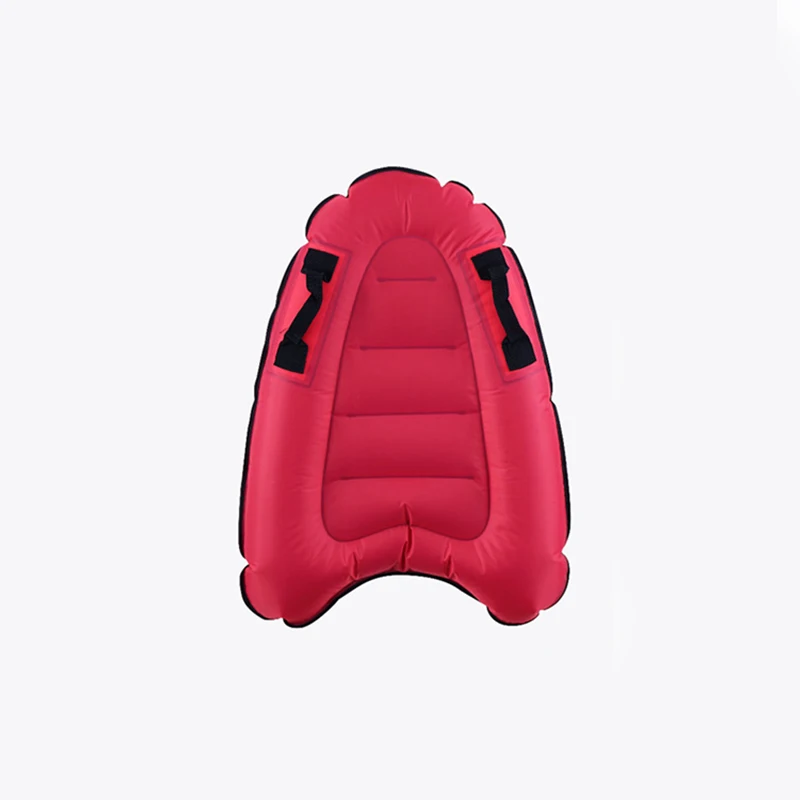Красный Открытый надувная доска для серфинга сплошной цвет буй Kickboard дети Безопасный морской серфинг доска - Цвет: Красный