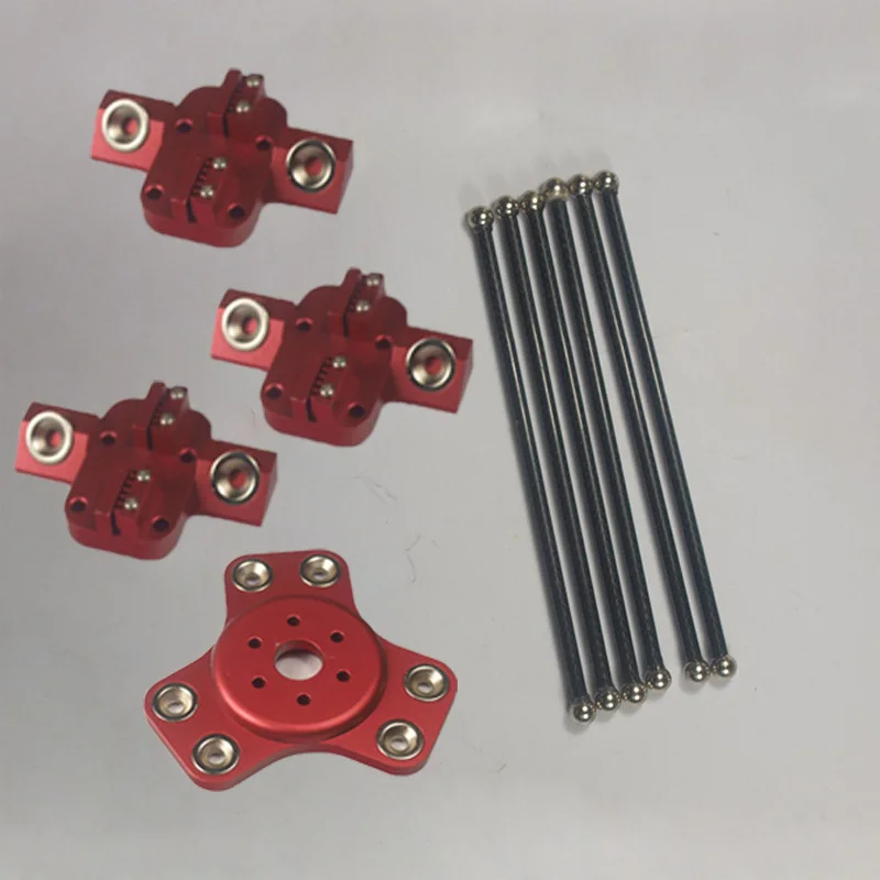 

Funssor 1set*kossel k800 mini 3D printer magnetic effector carriage180mm carbon tube Diagonal push rods kit