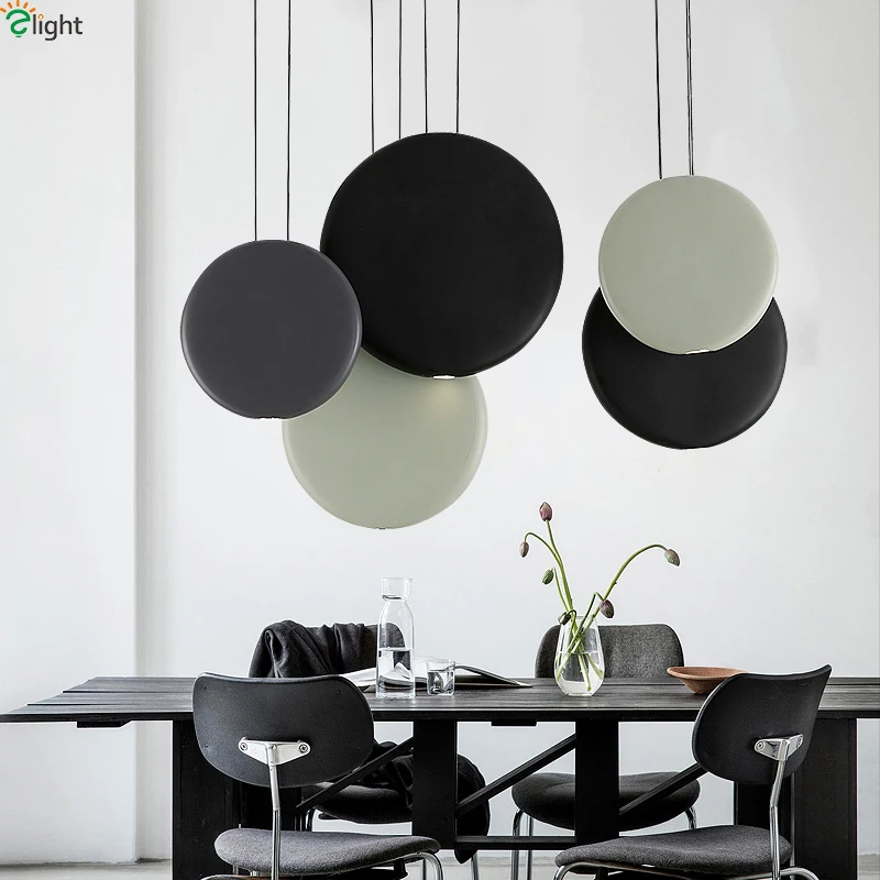

Nordic Simple Resin Led Pendant Chandelier Lights Round Dining Room Led Chandeliers Lighting Bedroom Led Hanging Light Fixtures