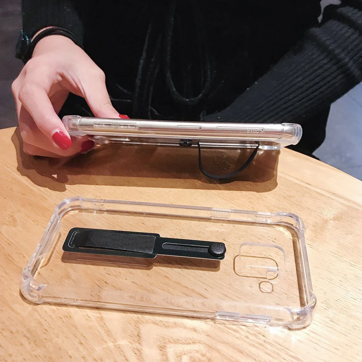 Чехол для iPhone X XS MAX XR 7 8 Plus прозрачный противоударный чехол корпус невидимая