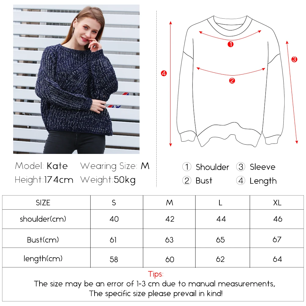 Fashion Autumn Winter Women Sweaters and Pullover Long Sleeve Sweater For Couples Knitting Jumper Wool Knitwear Pull Femme | Женская