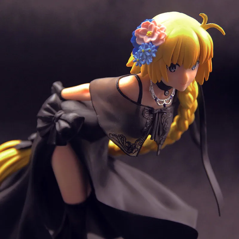 Fate/Grand заказ Новое поступление 1/7 Joan of Arc официальная одежда черное платье Ver ПВХ