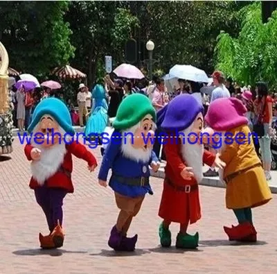 Высокое качество EVA материал шлем семь гномов талисман костюм мультфильм одежда