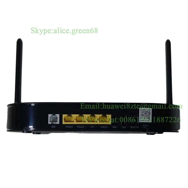 Echolife двухдиапазонный WIFI Английский интерфейс 4GE ethernet порт HS8145V5 EPON ONU с 1 телефоном