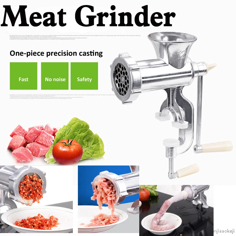 

Manual meat grinder sausage machine enema machine multi-function commercial sausage machine meat slicer