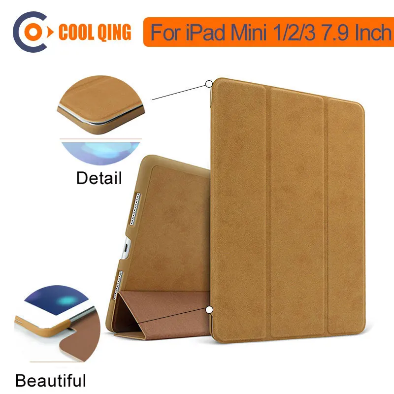 BGR Smart Fold Stand Case For iPad Mini 1 2 3 Retina Auto Sleep/Wake Up Tri-fold Cover Holder 7.9 Inch | Компьютеры и офис