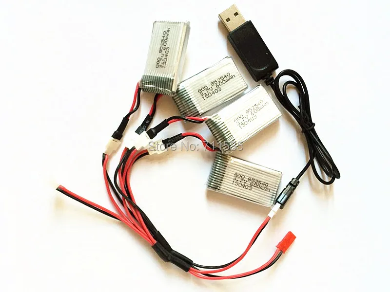 Литий полимерный аккумулятор 3 7 В 600 мА · ч 25C + 5 в 1 зарядный кабель usb для зарядки
