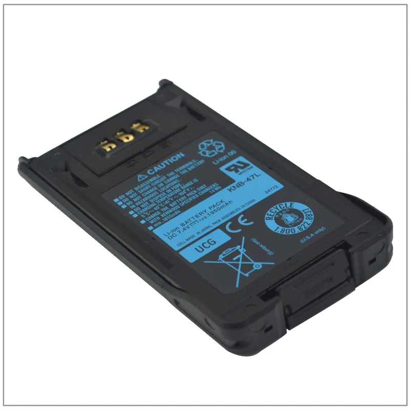 KNB-47L 7 4 V 1950mAh литий-ионный аккумулятор для KENWOOD NX-200E NX-200E3 NX-200K NX-200K2 NX-200SE | Мобильные