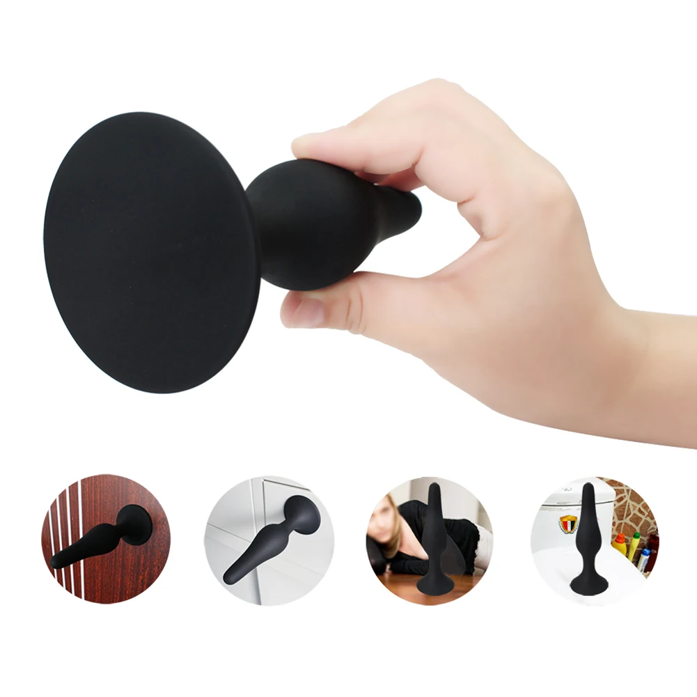 Butt Plug Training Kit Anal Sex Toy Set with Suction Cup for Safe Hands Free toys Vaginal Ass Prostate Massager |