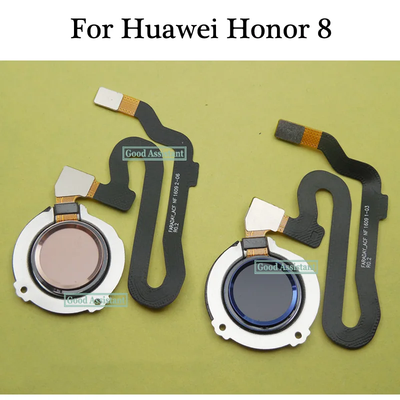 Fingerprint Scanner For Huawei Honor 8 FRD-L09 FRD-AL00 FRD-AL10 Touch Sensor ID Home Button Return Assembly Flex Cable | Мобильные