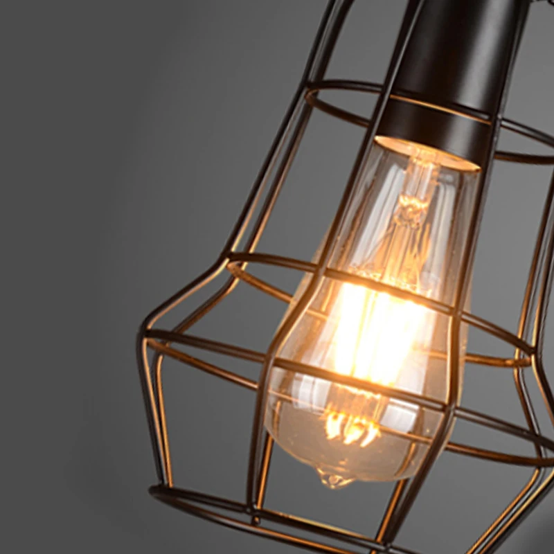 Винтажная люстра освещение промышленный минималистский креативный Бар Кафе