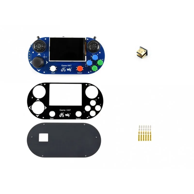 Raspberry Pi 4 Game HAT LCD 3 5 дюймов HDMI геймпад на борту Сделайте свою собственную игровую