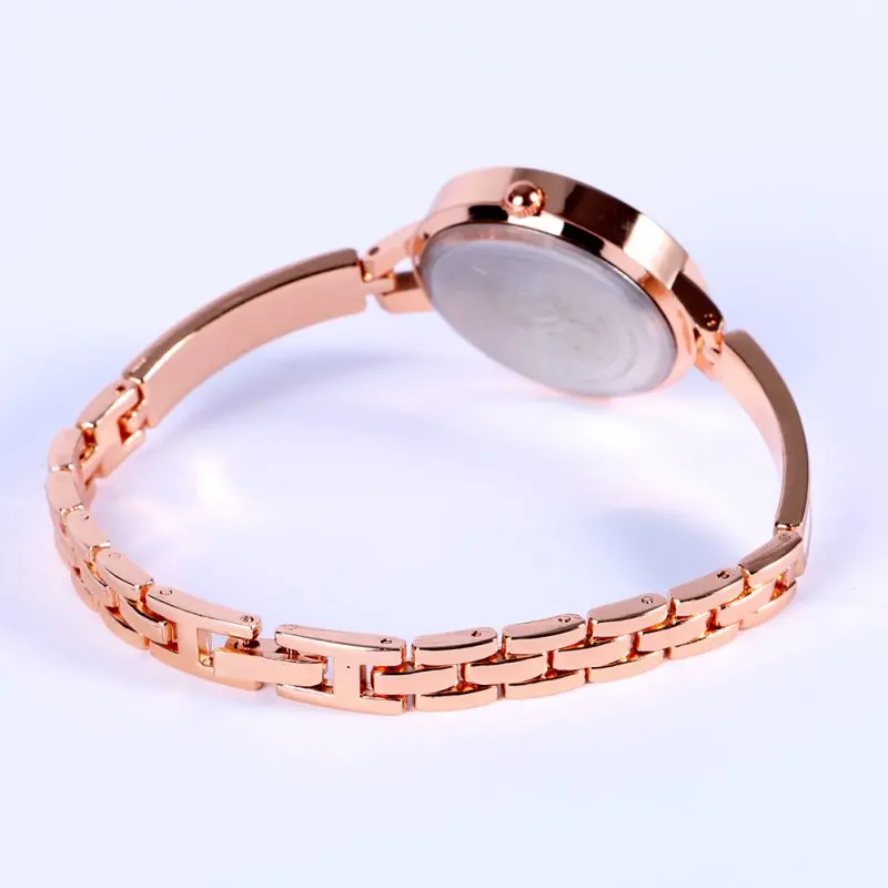 Женские кварцевые часы Relojes с аналоговым дисплеем золотого и серебряного цвета |