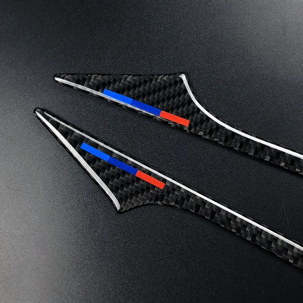 Для BMW E60 F10 F07 F01 зеркало заднего вида из углеродного волокна анти-потертая полоса 5
