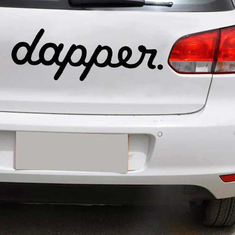 Виниловые наклейки для автомобиля 40*13 см Dapper баннер наклейка на автомобиль Jdm