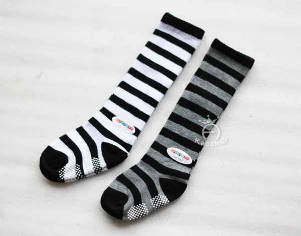 Детские хлопковые чулки в полоску унисекс Ka1004|girls stockings|child stockingsstockings boys |
