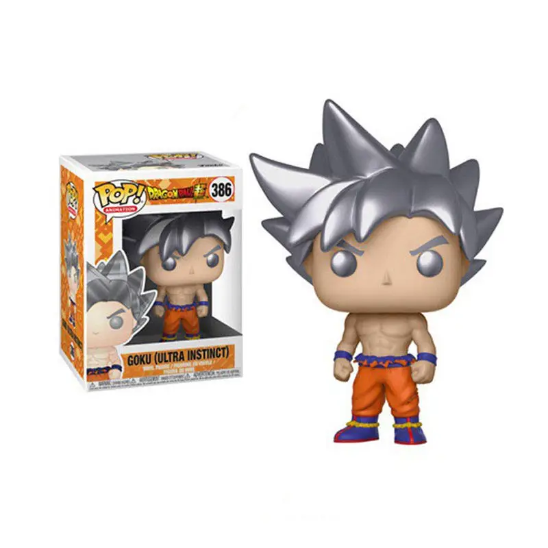 Экшн фигурка FUNKO POP Dragon Ball BADMAN VEGETA & GOKU виниловая экшн Коллекционная модель игрушки