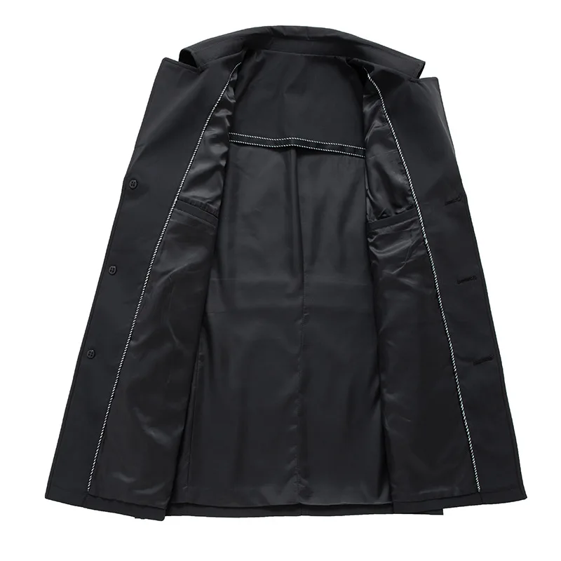 2019 New style coat Men's fashion jackets trench mens Business windbreaker Top Quality Classic Male Overcoat men size M-4XL | Мужская