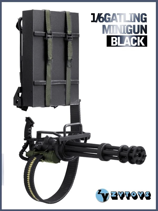 [ESTARTEK] 1/6th весы современный армии США оружие M134 Гатлинга мини пистолет реквизит
