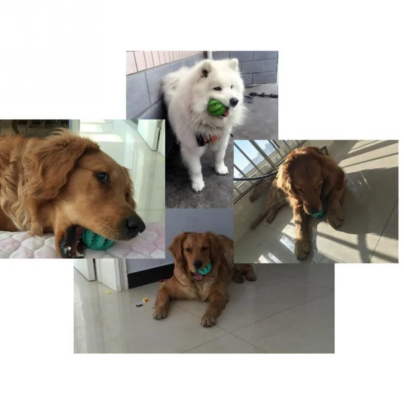 

Dog Training products Bark Rubber Ball Pet Ball Funning Chew Tooth Cleaning Food Bite-Resistant Teeth suppliers dog toy ball