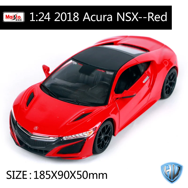 31234 Maisto 1:24 Acura NSX литая модель автомобиля игрушка Новинка в коробке Новое поступление 31234 - Цвет: 31234