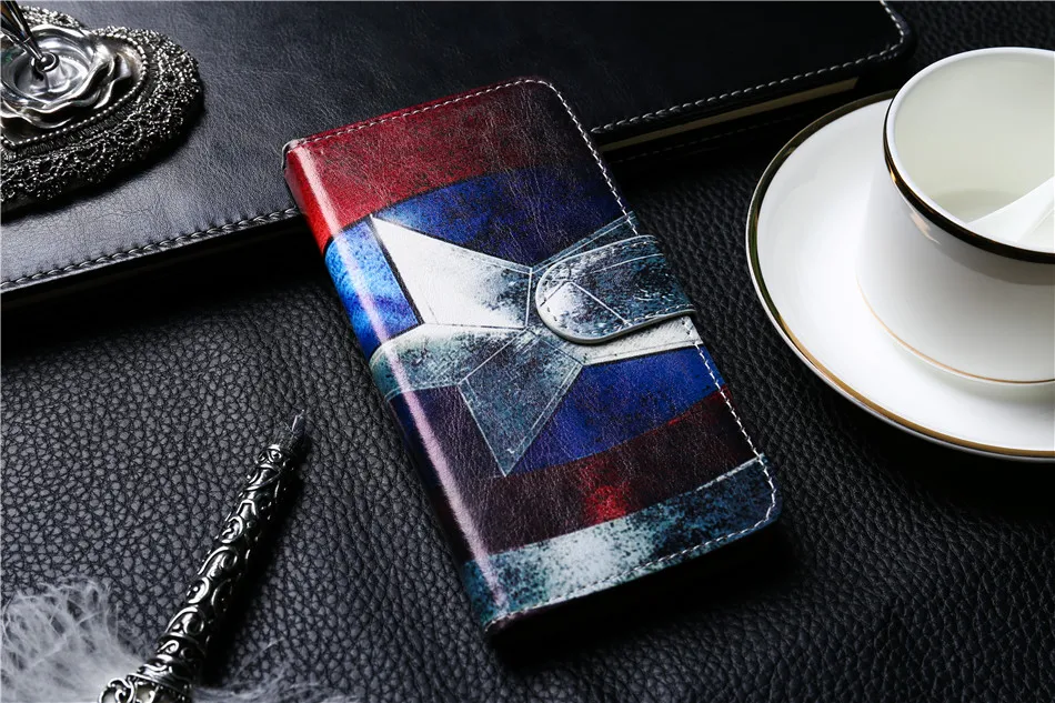 Окрашенные флип чехол для Honor 6A 6X7X9 8 5X 5C 4C 6C Pro Чехол чехол для Honor 20 20 s/5 T 10 9 Lite чехол кожаный бумажник с откидной крышкой