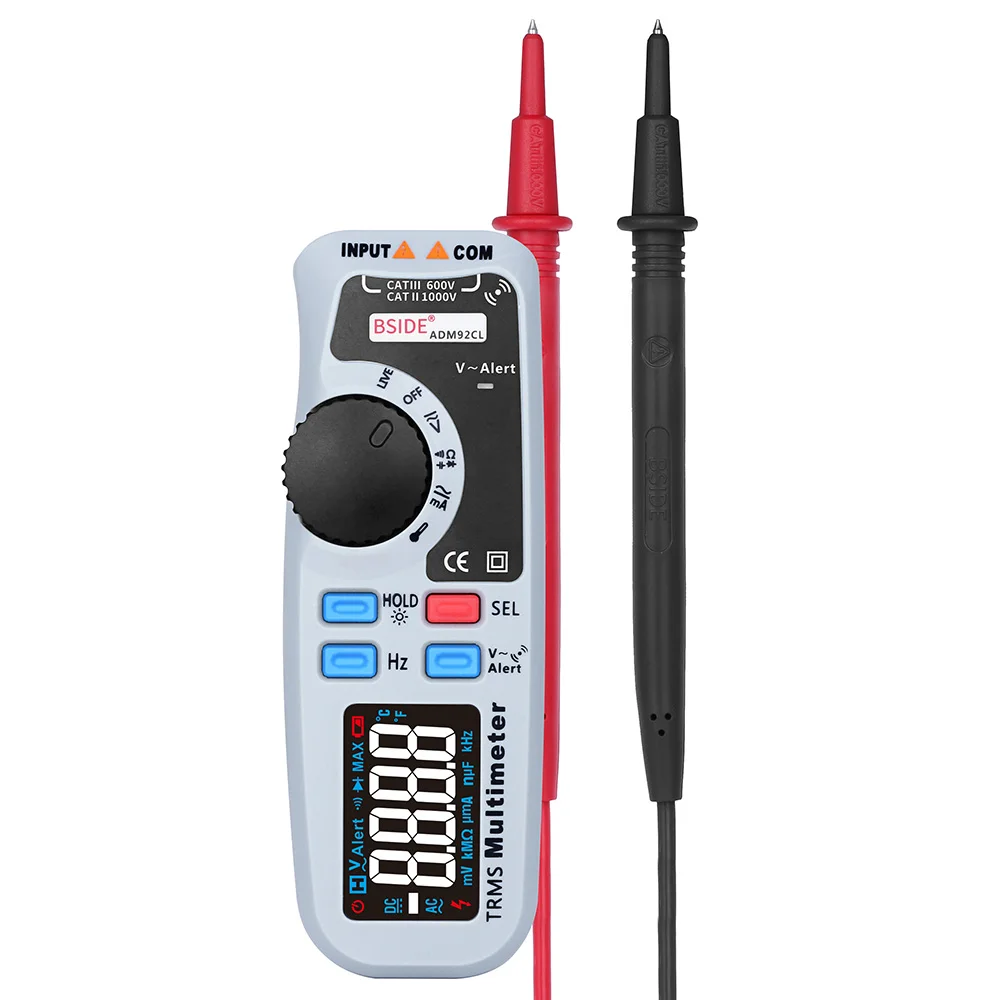 Цифровой мультиметр тестер 6000 отсчетов Амперметр Вольтметр Омметр Напряжение