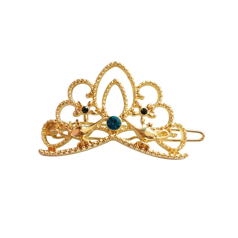 Мода Корона со стразами украшения для волос диадемы Кристалл Princess Crown дети