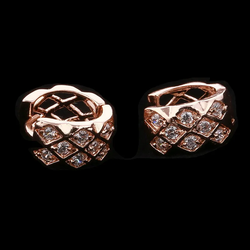 ZOSHI в винтажном стиле Стиль от известного бренда серьги виде колец свадебные