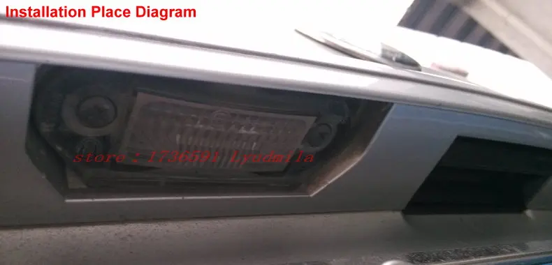 Для Skoda Octavia Tour/Laura 2006 Автомобильная камера заднего вида, камера заднего вида/HD CCD ночное видение