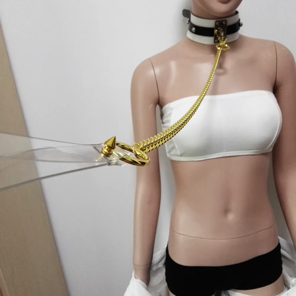 Модное сексуальное ожерелье ручной работы в стиле Харадзюку золотого цвета с