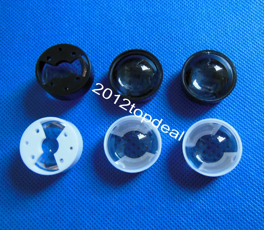 Светодиодные линзы 1 Вт 3 5 50 шт. 23 мм 60 градусов с черным держателем|led lens bracket|3w power