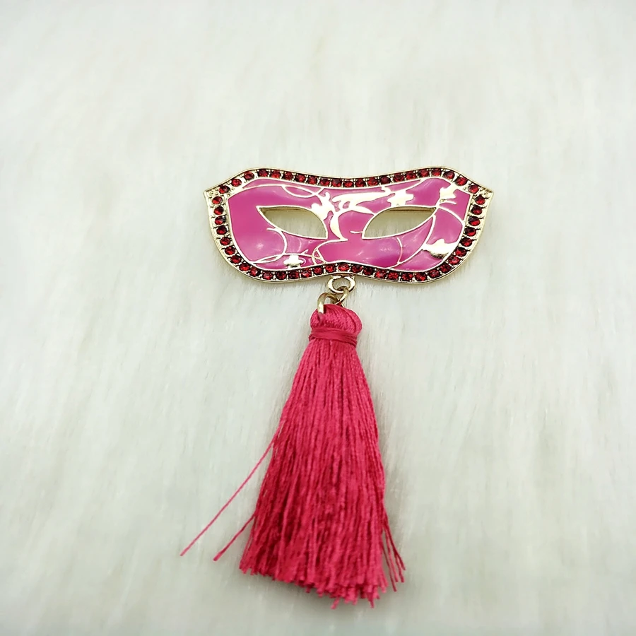 Новый ювелирный шар маска женская мода дизайн Классическая Брошь | Броши