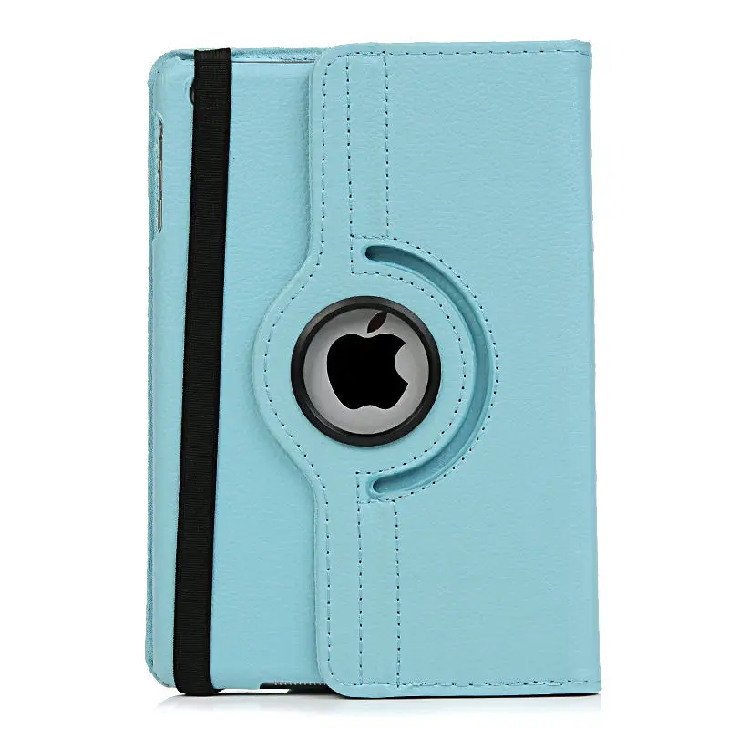 TURATA кожаный чехол для iPad MINI Mini 3 2 1 Смарт Флип PU 360 вращающийся магнитный держатель