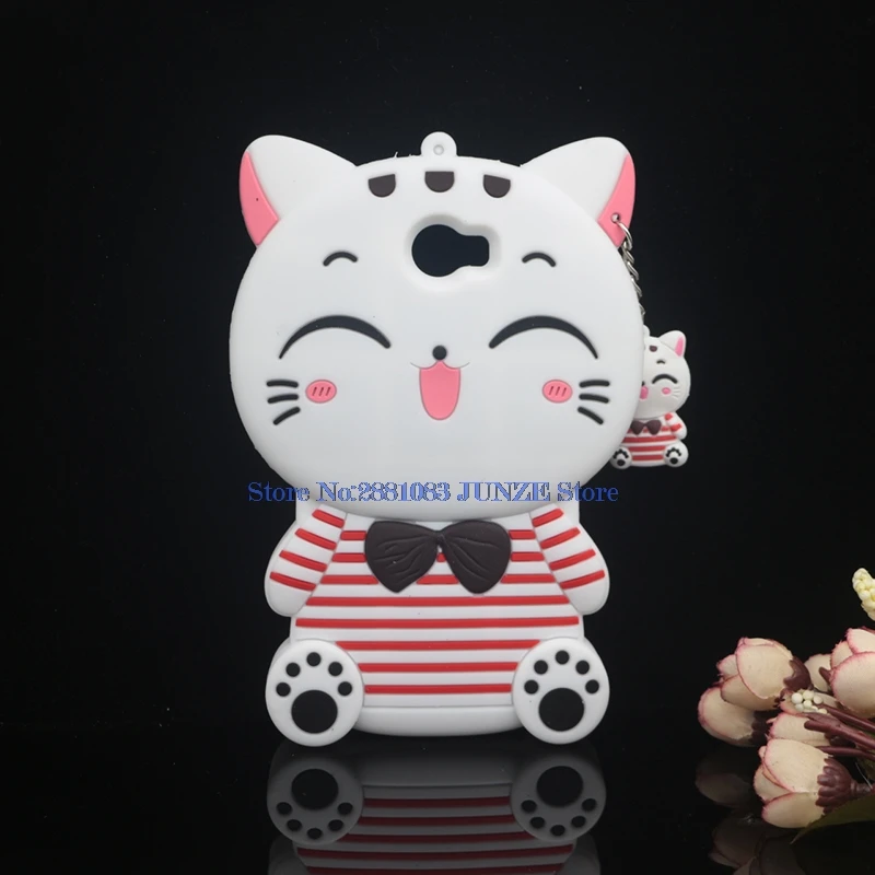 Силиконовый 3D чехол с милыми животными для huawei Honor 5A LYO-L21 Y6 Elite/Y6II Compact/Y5 II Cat, чехол с изображением лошади Салли - Цвет: White 3D ST
