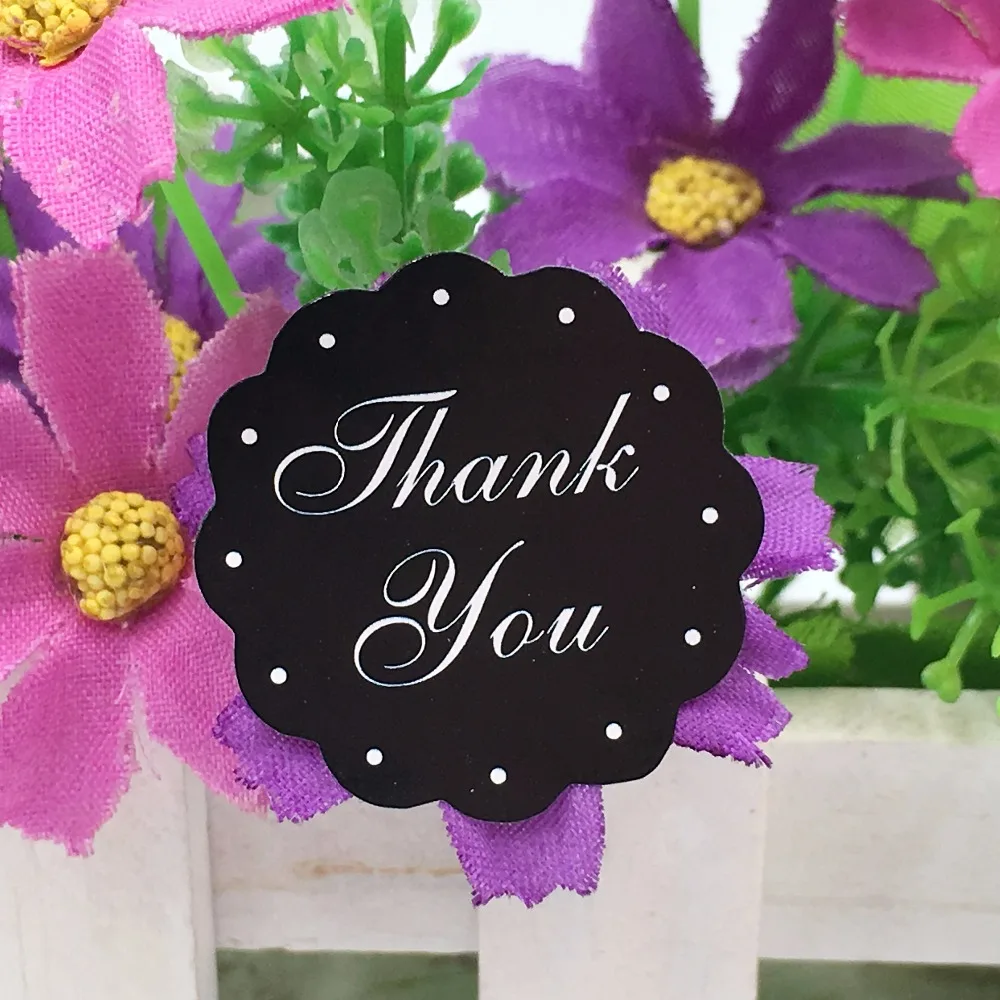 1000 шт. ярлыки для упаковки тортов коробок и сумок | Украшения аксессуары