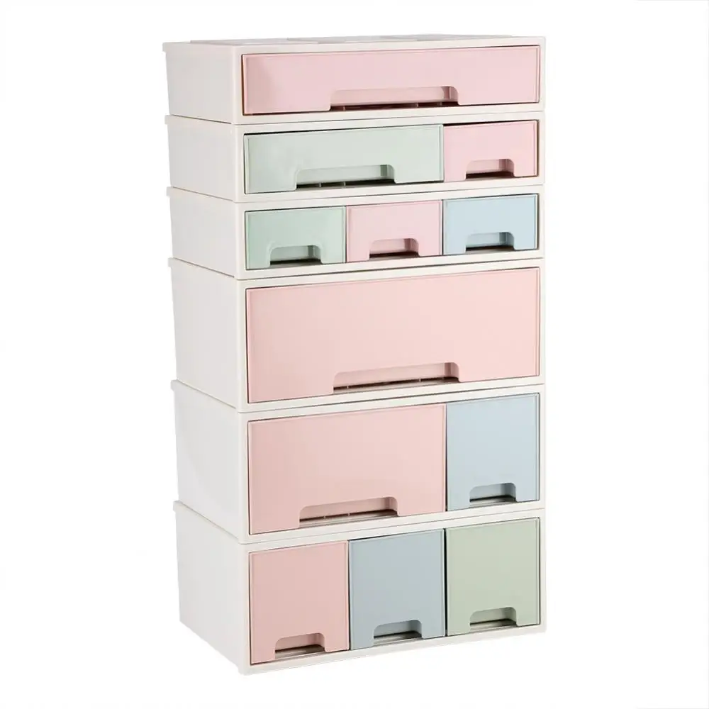 Настольный ящик для хранения TOPINCN пластиковые шкафы с ящиками органайзер макияжа