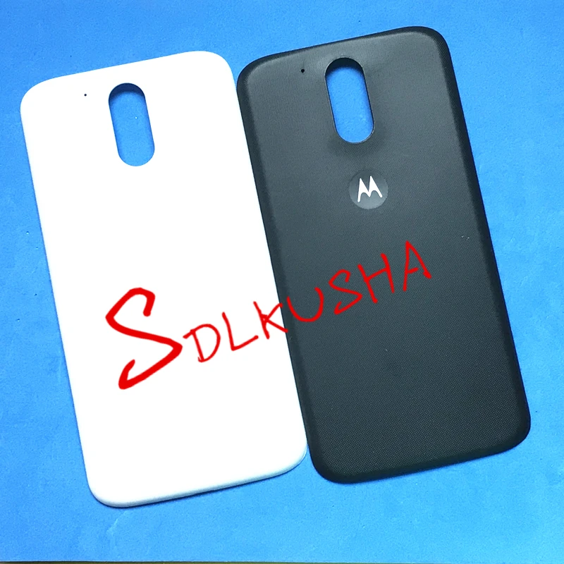 Задняя крышка батареи Корпус для Motorola Moto G4 Plus XT1640 1641 1642 1643 1644 задняя крышка|back