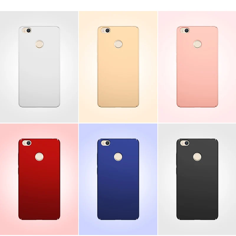 

For Xiaomi 5 4i 4S MAX redmi 3 note3 case mobile phone sets protective shell frosted simple hard thin back luxury PC cover